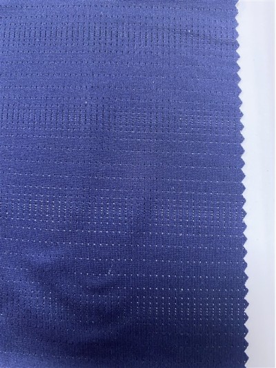 GZ-YXYF 3082#  威樂針孔  幅寬：170CM 克重：160GSM  成分：94% polyester  6%spandex 吸濕排汗 側面照